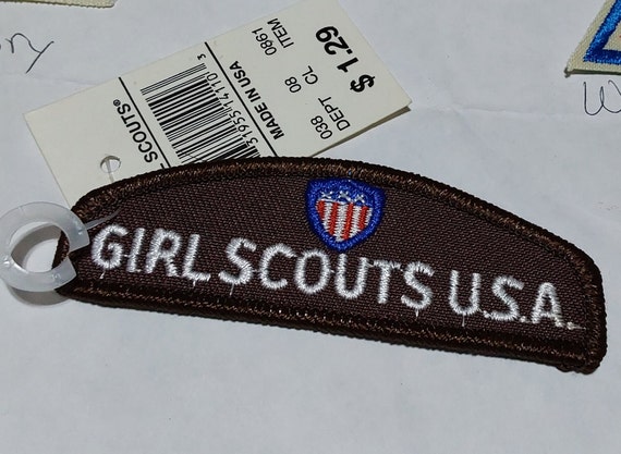 Vintage 90s Brownie Girl Scouts Patch Lot, new ne… - image 9