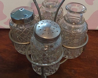 1940s-1950s Condiment Set