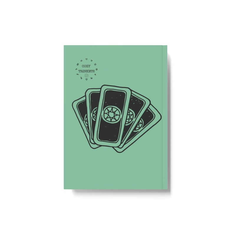 Tarot Card Themed Hardcover Notebook Etsy