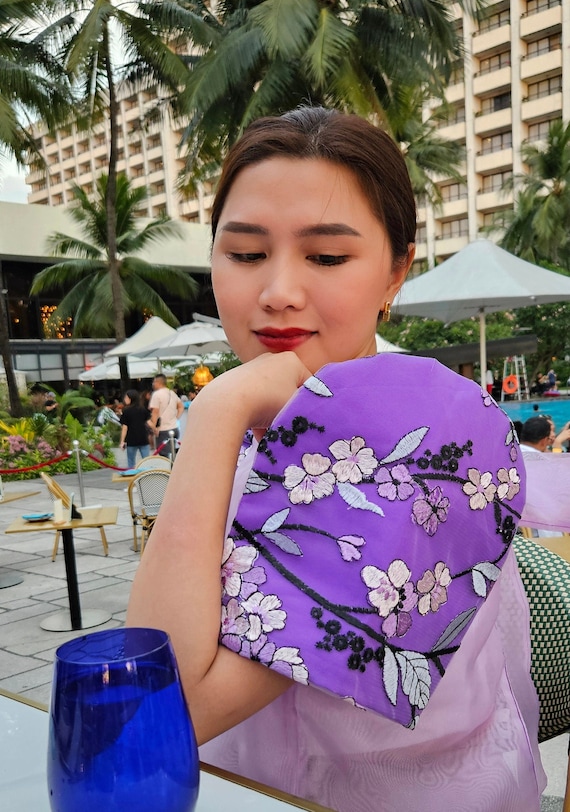 Filipiniana Kimona Elvira Lace Top (SA-KE-003), Lace and Organza fabric