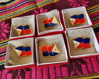 Philippine flag pin (enamel)