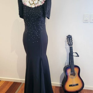 FULLY EMBROIDERED SERPENTINA DRESS main image 1