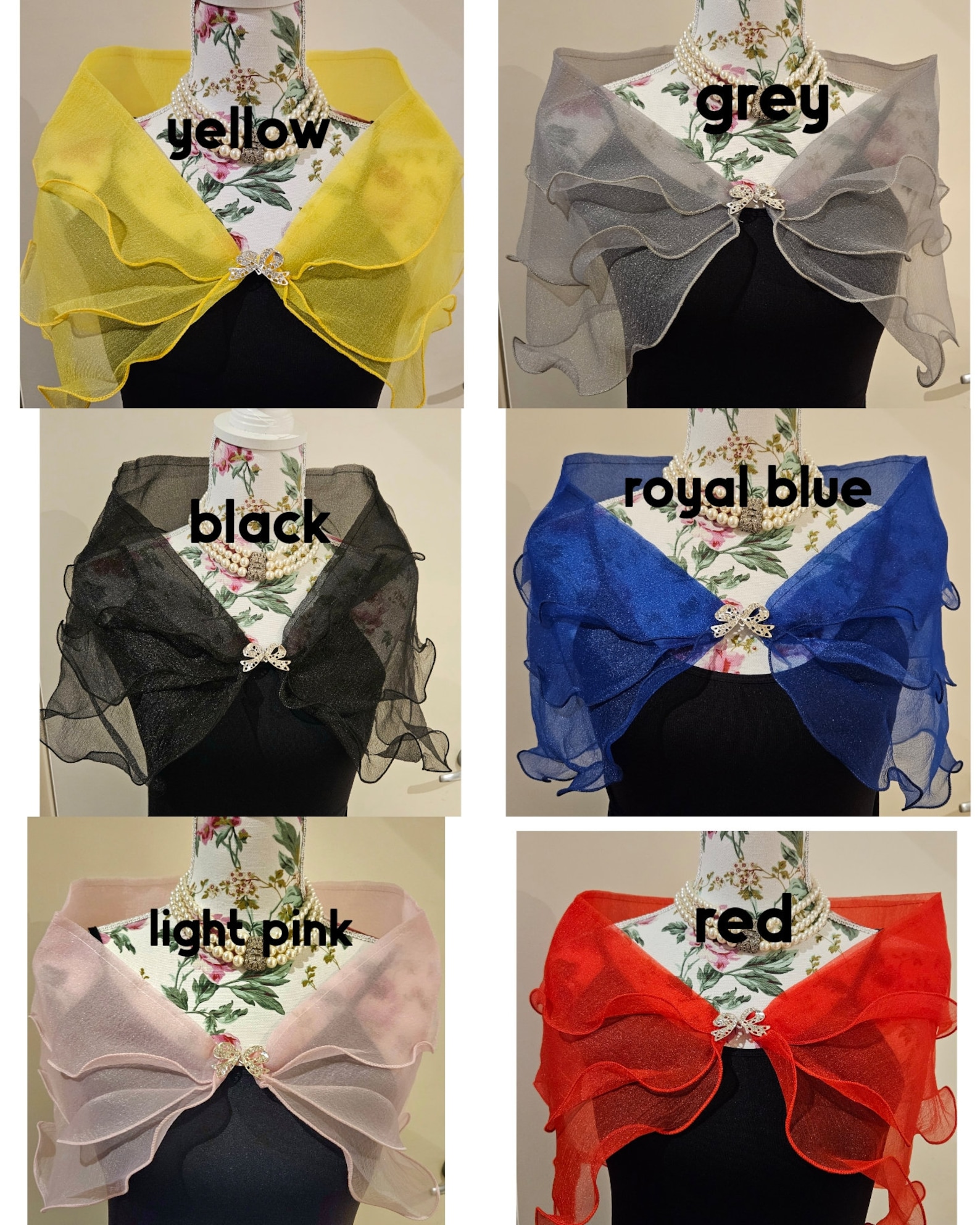Shawl Ruffle Multi Layer Ruffle Shawl for Formal Events - Etsy