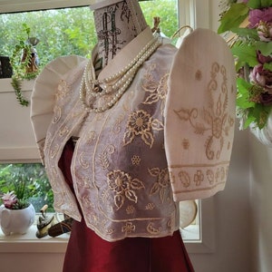 Filipiniana Leonie Bolero (Embroidered) (SA-BOCC-002), premium quality.