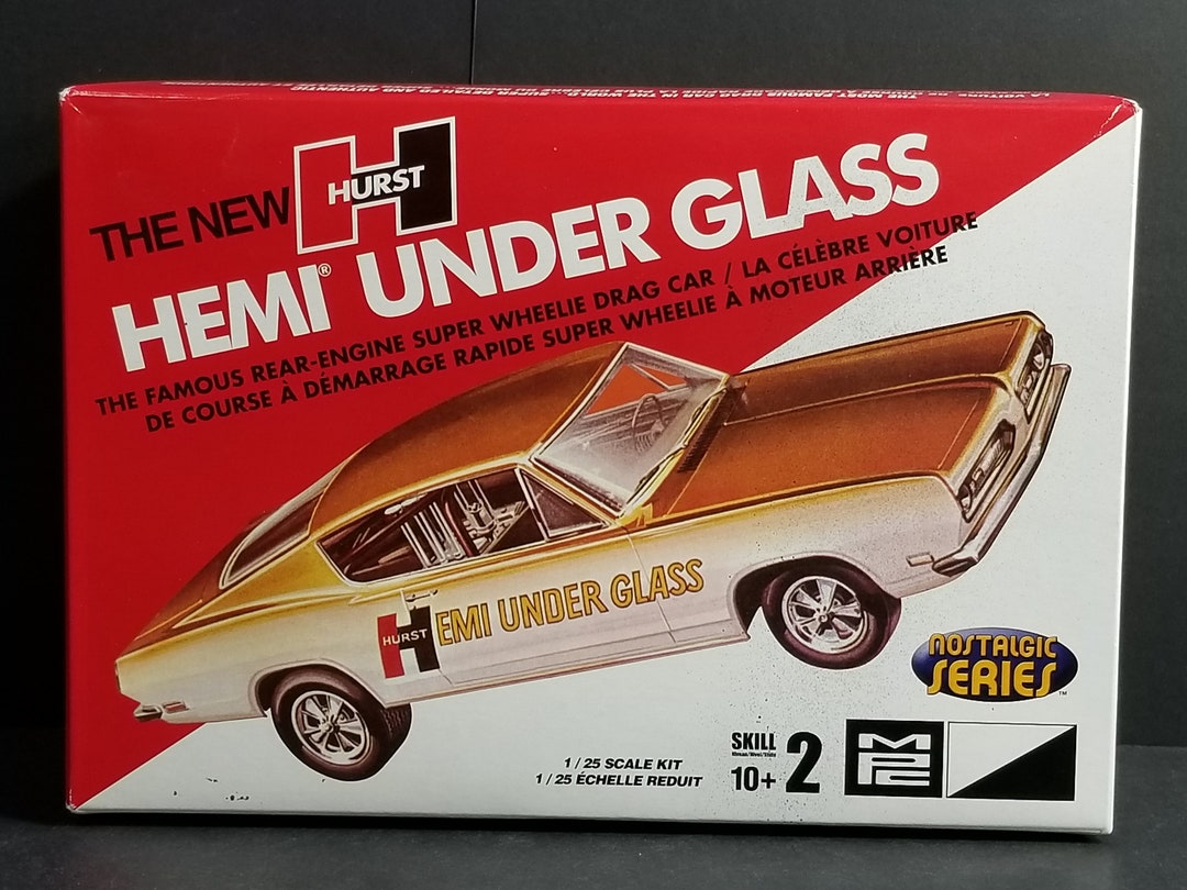 AMT MPC Hurst Hemi Under Glass 1/25 #38418 Sealed Inside - Etsy