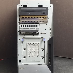 Vintage IBM ThinkCentre Pentium 4 Windows XP Turns On