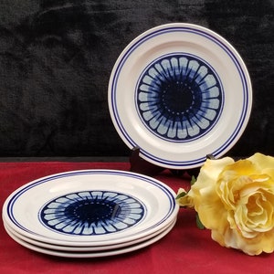 Vintage Ridgway Ironstone England Sonate Set von 4 Tellern