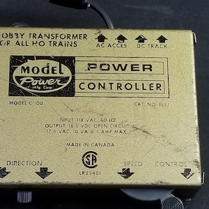 Model Power HO Scale Model C-100 Hobby Transformer