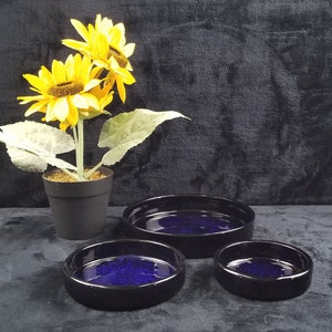 Vintage Ridgway Ironstone England Sonate Set von 3 Servierschalen