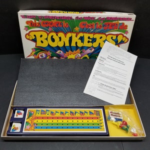 Vintage 1978 Parker Brothers Bonkers! Board Game
