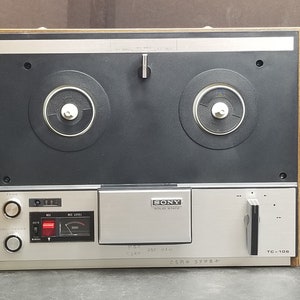 Vintage Sony Sony-o-matic Reel-to-reel Tape Recorder Model TC-106