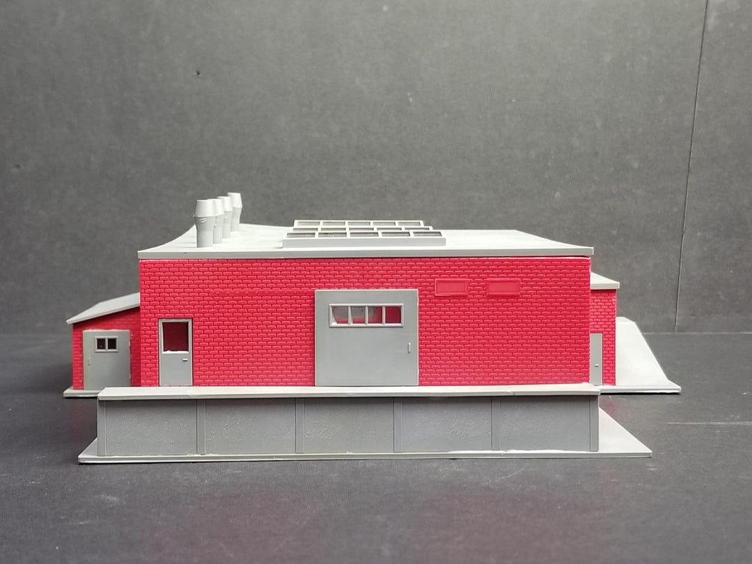 Unbranded HO Scale Large Factory for Trains - Etsy