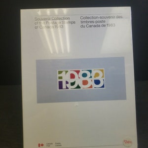 Annuario della collezione di souvenir di francobolli annuali del Canada Post del 1983 - Nuovo e sigillato