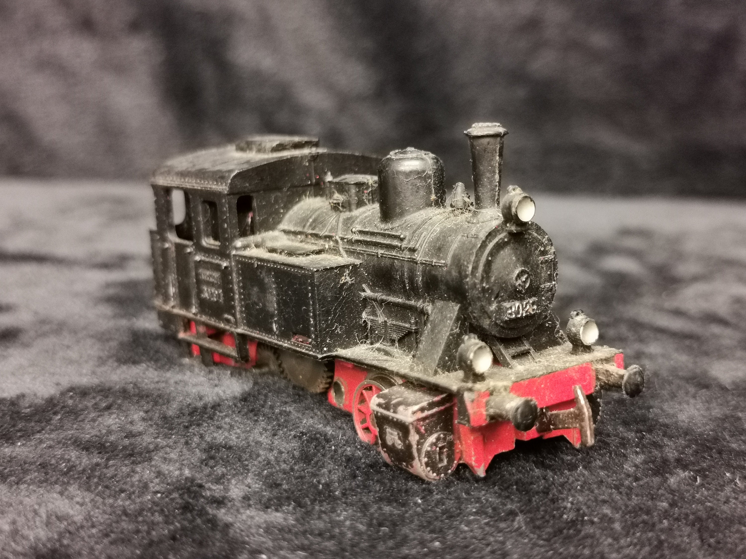 Vintage Marklin HO Scale 0-6-0 Tank Locomotive 3029 Black