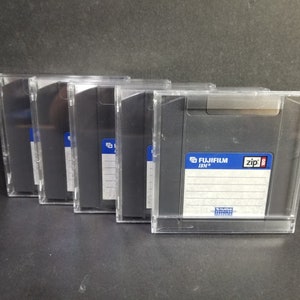 Vintage Lot van 5 Fujifilm IBM Zip 100 Disc IBM Geformatteerd Niet getest