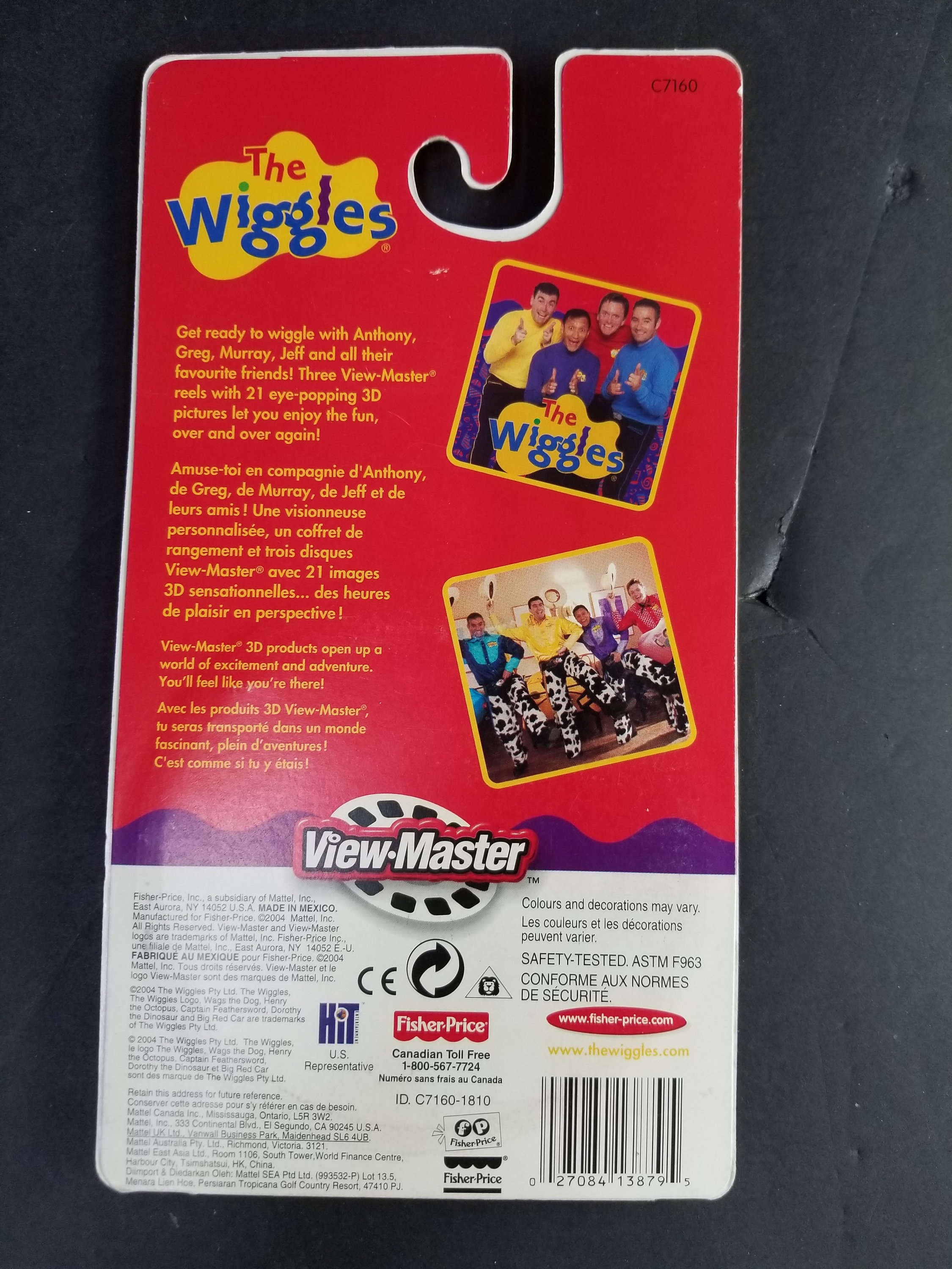 Vintage View-master the Wiggles 3 Reels Brand New Sealed 