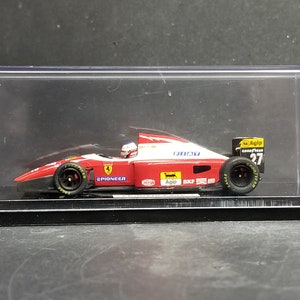 Vintage Onyx 1/43 Diecast Ferrari 93A Jean Alesi #27 With Imex Case