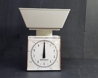SOEHNLE キッチンスケール、レトロ キッチンスケール、白、ドイツ製