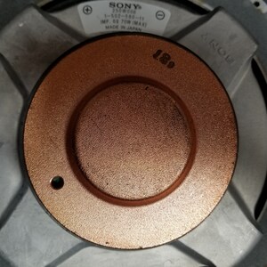 Vintage Sony Pair Carbocon SS-3150 Woofer 8in 1-502-580-11 Tested Working image 10