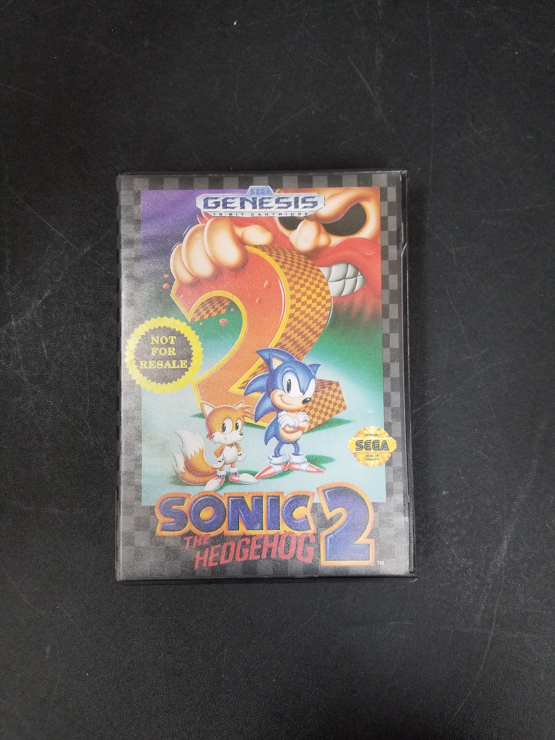 Sonic 2 the Hedgehog Not for Resale Edition Sega Genesis