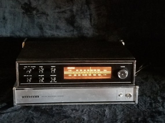 Vintage Panasonic Spartan Stereo: AM/FM Record Player (for