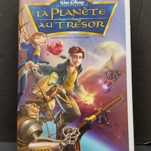 La Planete Au Tresor (French Version of Treasure Planet) Walt Disney VHS