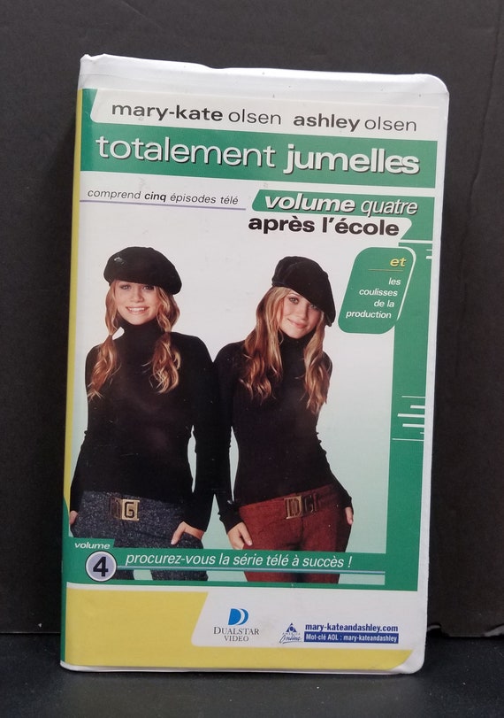 Totalement Jumelles Mary-Kate & Ashley Olsen (French Version) Volume 4 Warner Bros VHS