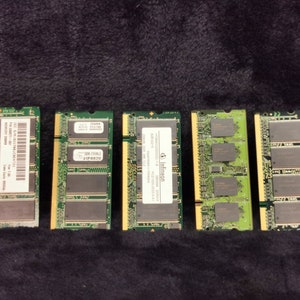 Vintage Infineon Ddr Sdram Laptop Memory Module RAM Lot of 5 - Etsy