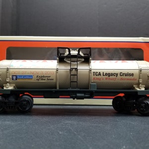Lionel O Scale 2013 TCA Bermuda Royal Caribbean Cruise Tank Car Gold Custom