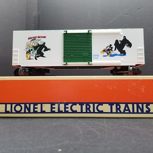 Lionel O Scale ''The Perils Of Mickey'' Hi-Cube Boxcar II New Open Box