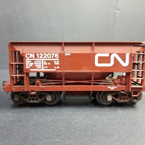 Atlas O Scale CN 122076 Ore Hopper Brown Canadian National