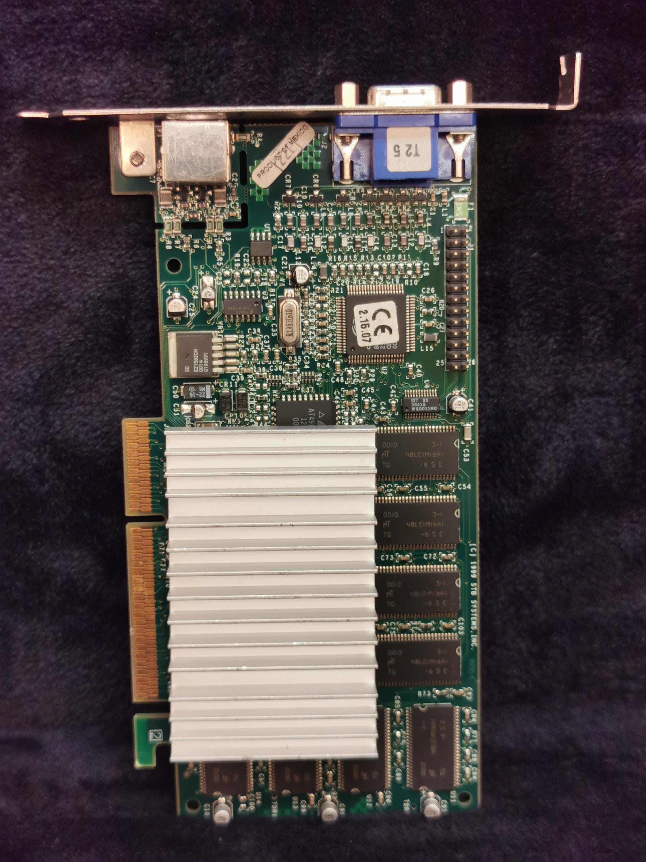 Vintage 3dfx Voodoo 3 2000 16mb Agp Graphics Card 210-0364-003 - Etsy
