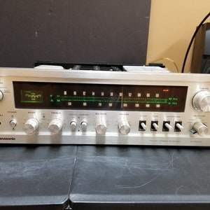 Vintage Panasonic SA-5800C Vintage AM/FM Stereo Receiver Tested No Cover