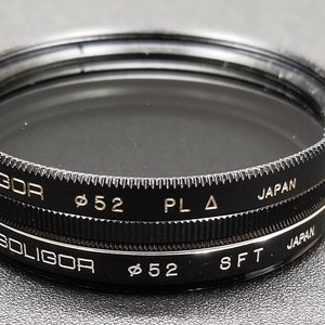 Soligor 52mm Filter Kit