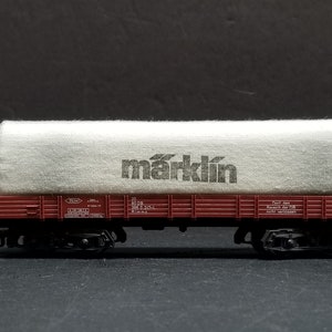 Marklin HO Scale DB Freight Car With Tarp #4475
