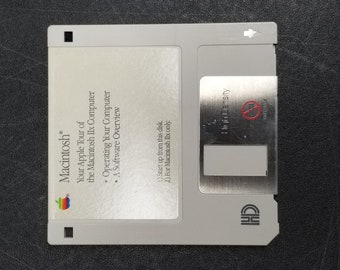 ビンテージ Apple Macintosh IIx/IIcx フロッピーディスク 2 枚セット