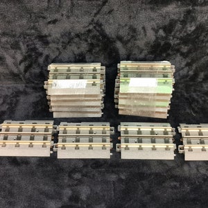 ビンテージ MTH O ゲージ リアル トラックス 3 1/2 インチ ストレート トラック 14 セクション ロット