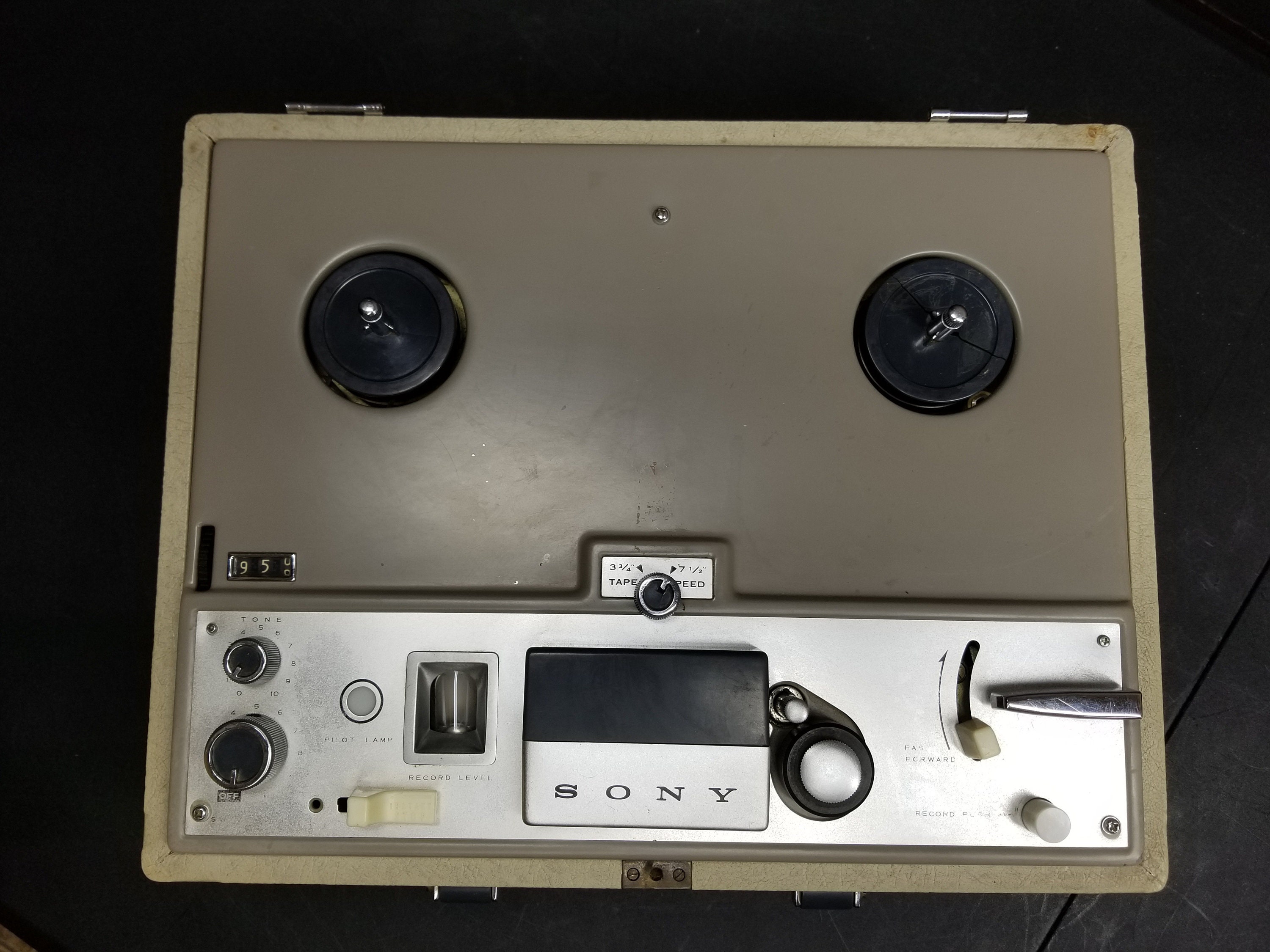 Vintage Sony 262 Tape Recorder Tested Working Read Desc.