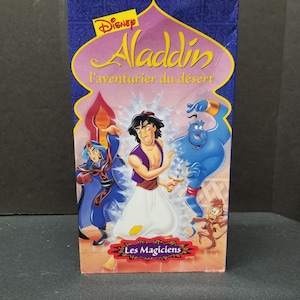 Disney Aladdin L'Aventurier du DÃsert©VHS Französische Version