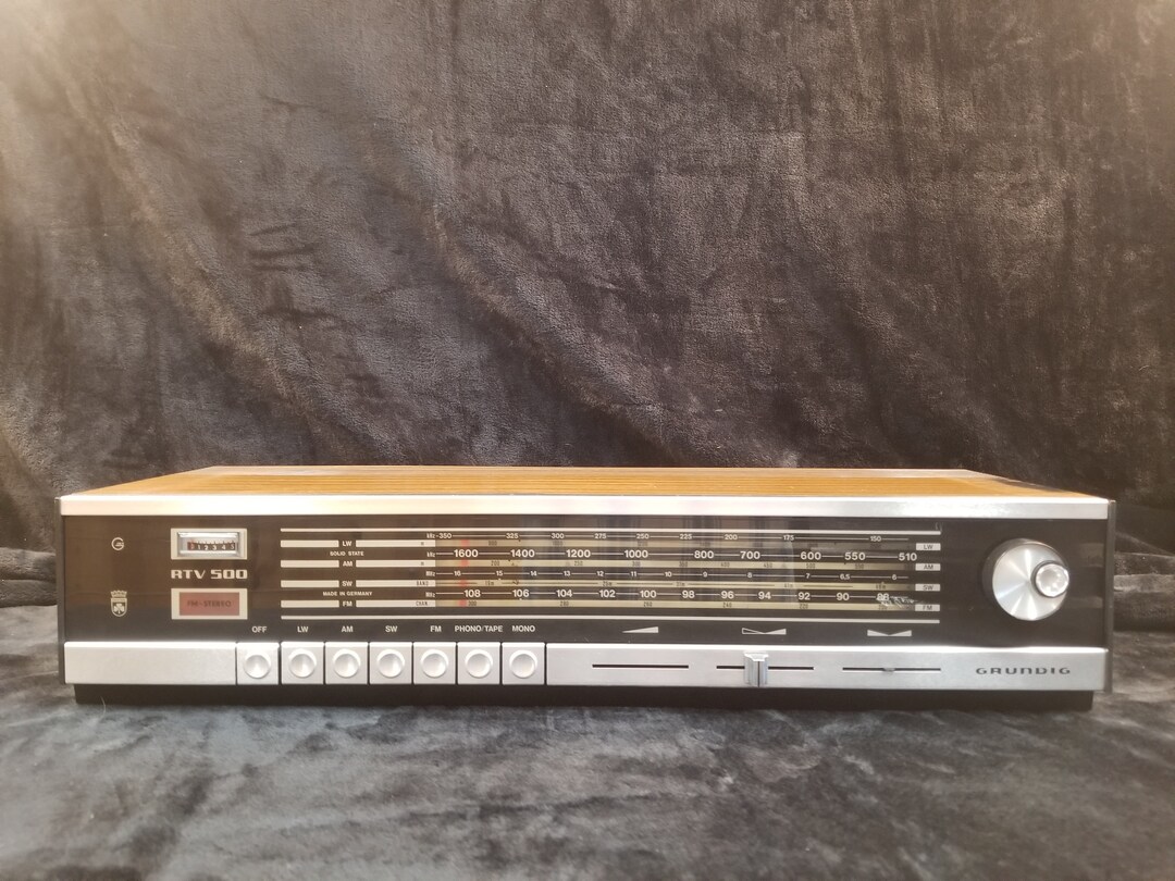 vintage-grundig-rtv-500-receiver-amplifier-for-parts-or-repair-etsy