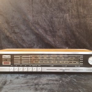 Vintage Grundig RTV 500 Receiver Amplifier For Parts or Repair