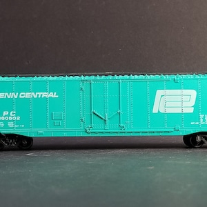 Bachmann Escala HO Penn Central Caixa de trem de carga Carro PC #160502