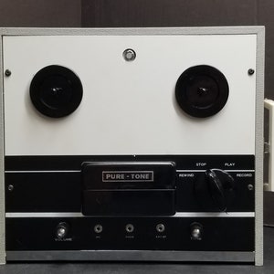 Vintage Pure-tone Reel-to-reel Tested Working -  India