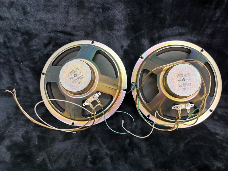 Vintage Sony SS-C20 Speakers - Tested 8" Pair image 4