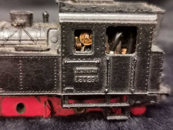 Vintage Marklin HO Scale 0-6-0 Tank Locomotive 3029 Black