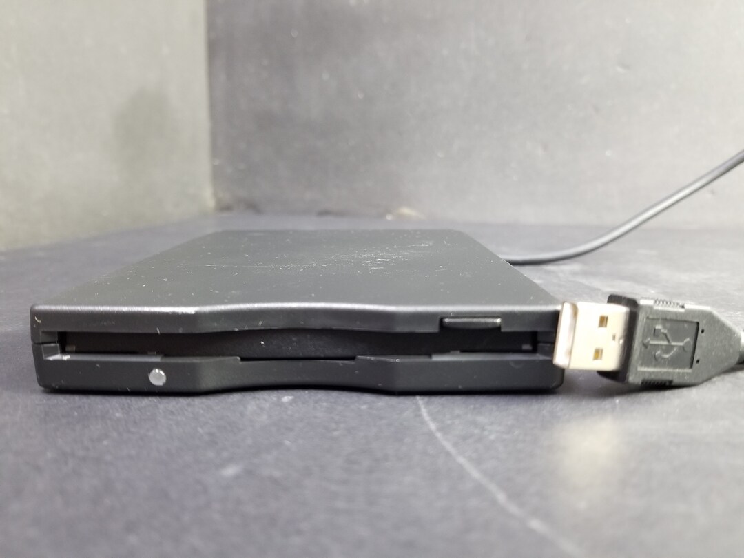 Vintage TEAC External Floppy Disk Drive FD05PUW Untested Etsy