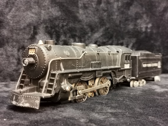 Vintage Marx O Scale New York Central 2-4-2 Steam Locomotive