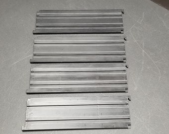 Aurora AFX Slot Car Track HO Scale 4 Pieces 9&#39;&#39; Straight Tracks #2517