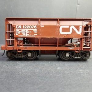 Atlas O Scale CN 122076 Ore Hopper Brown Canadian National