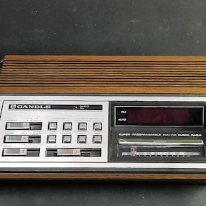 Vintage Candle Twin Alarm/Calendar Clock NO: JCR-356